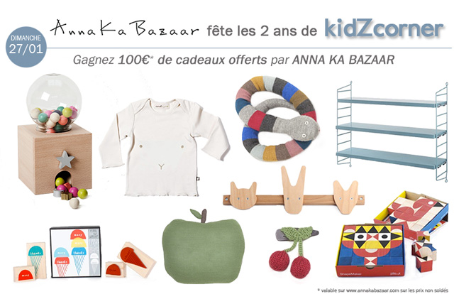 kidZcorner fête ses 2 ans # ANNA KA BAZAAR