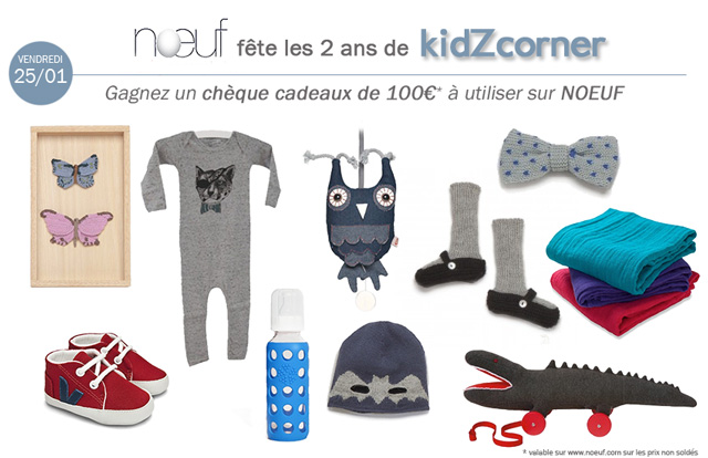 kidZcorner fête ses 2 ans # NOEUF