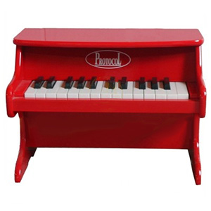 Petit piano rouge