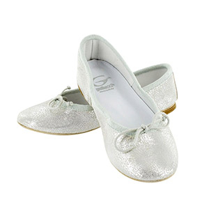 Ballerines souples argent