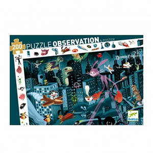 Puzzle d’observation Night city