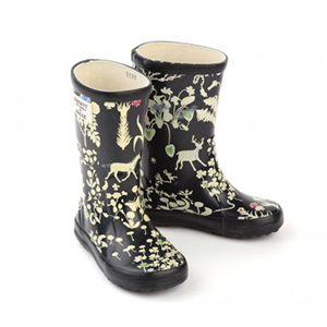 Bottes caoutchouc Fleurs