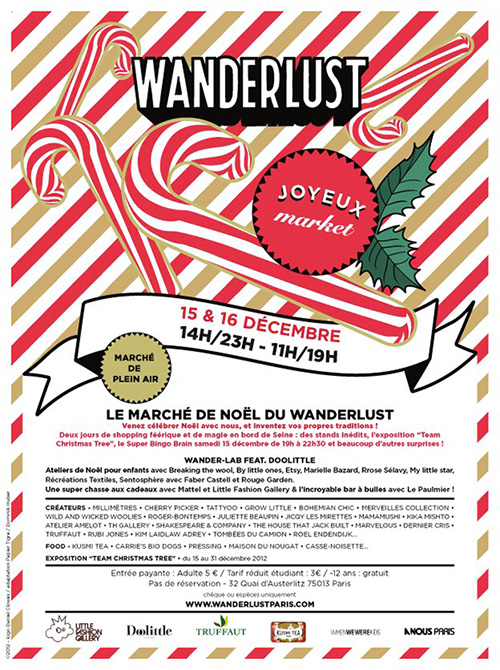 Marché de Noël au Wanderlust