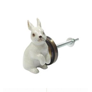 Bouton de porte lapin