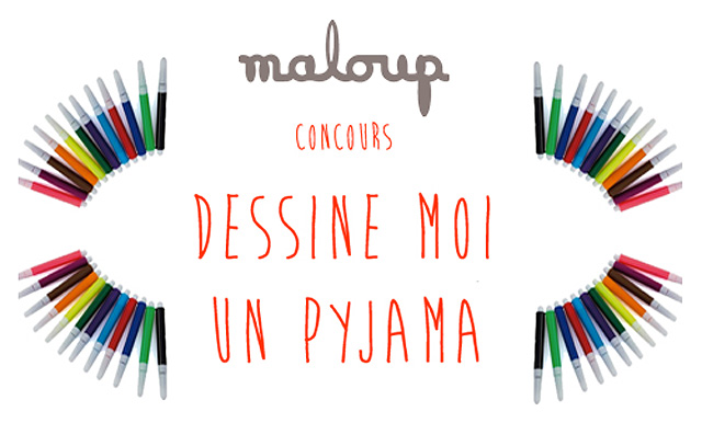 Concours Maloup : Dessine moi un pyjama