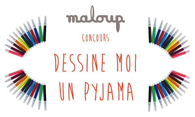 Concours Maloup : Dessine moi un pyjama