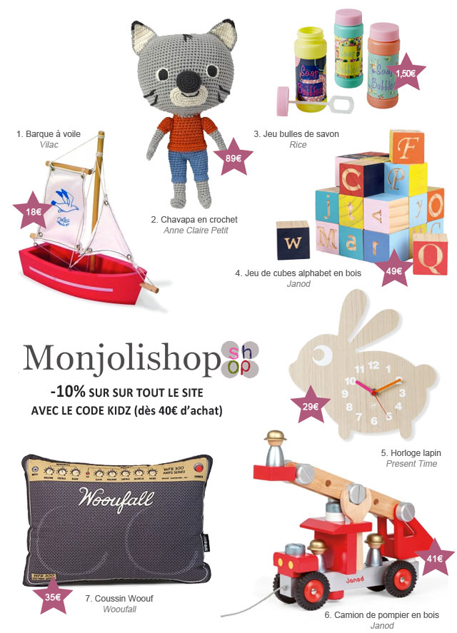 Séléction de Noël MonJoliShop