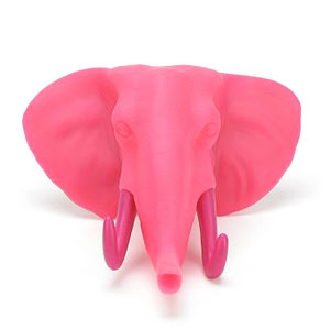 Lampe trophé élephant