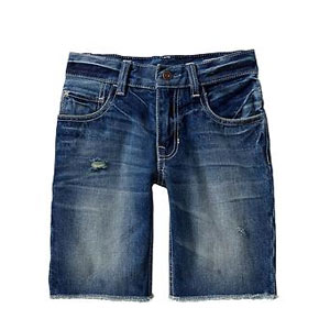 Short en jeans Frayed