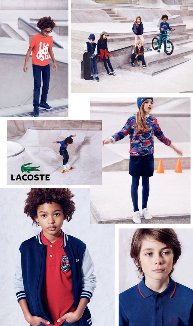 Collection Lacoste Kids Automne-Hiver 2014/15