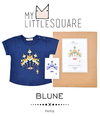 Pack exclusif « Dessine moi un Indien » Blune pour My Little Square