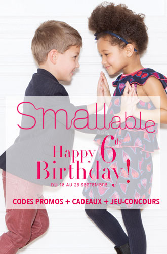 Smallable fête ses 6 ans !