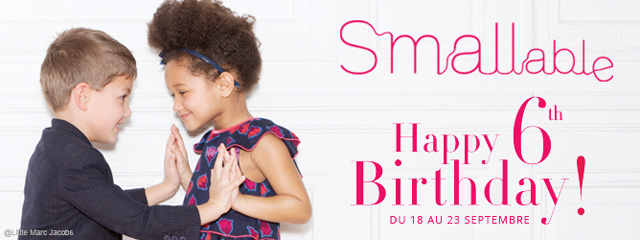 Smallable fête ses 6 ans