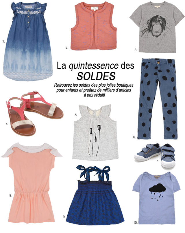 Soldes enfants été 2014