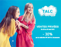 Ventes privées Talc