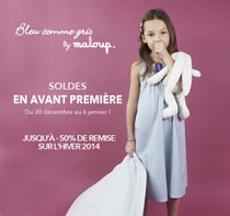 Soldes en avant-première Bleu comme gris