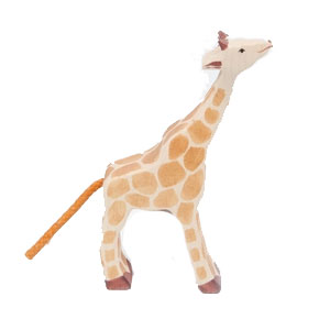 Animaux en bois Girafe