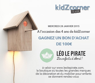 Léo le pirate fête les 4 ans de kidZcorner [CONCOURS INSIDE]