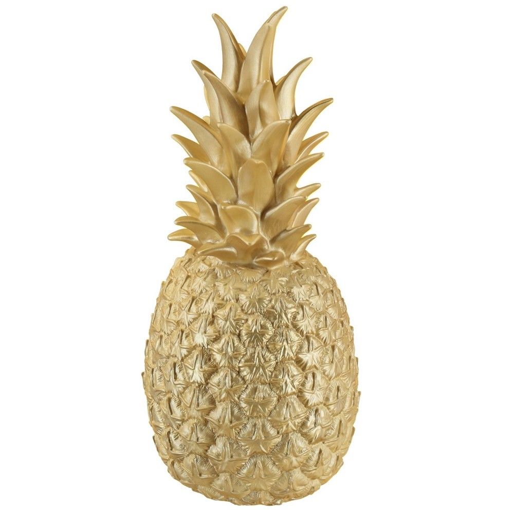 Lampe Ananas doré