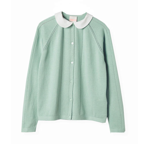 Cardigan col Claudine