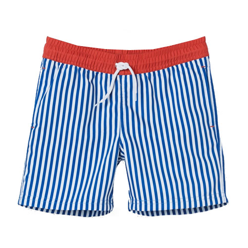 Short de bain rayé