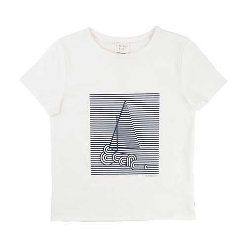 T-shirt Voilier Blanc