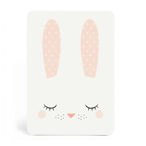 Carte Bunny Girl
