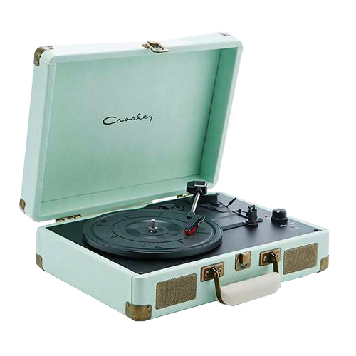 Platine tourne disque Menthe Crosley