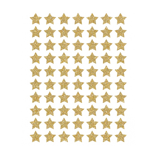 Stickers étoiles dorées