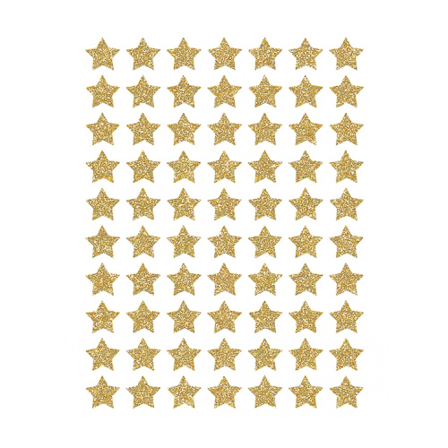 Stickers étoiles dorées