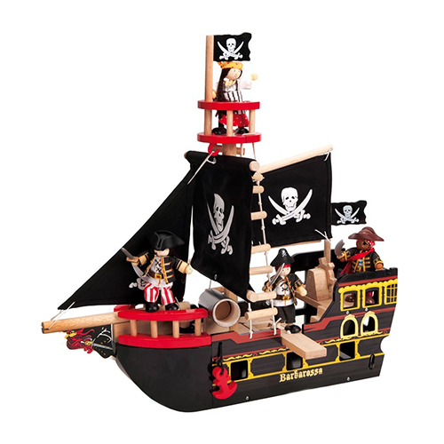 Le bateau du Pirate Barbarossa
