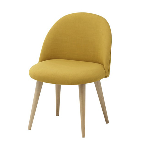 Chaise Mauricette jaune