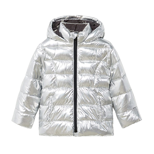 Anorak argent métallisé