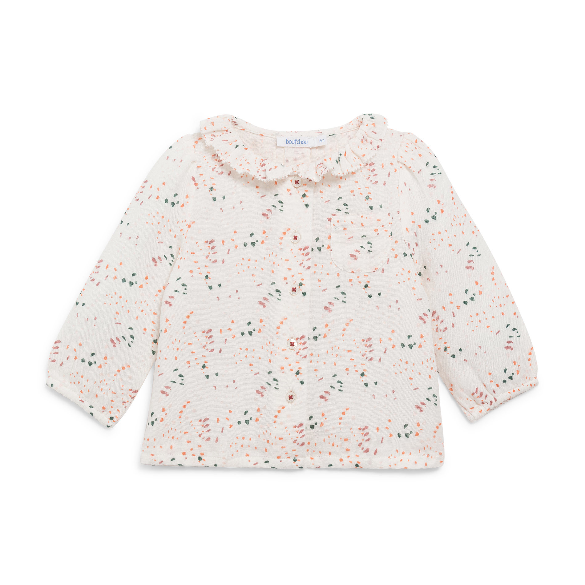 Blouse tachetée bébé