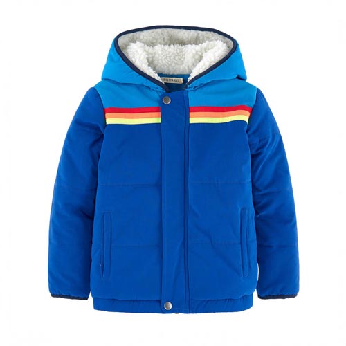 Blouson bleu roi