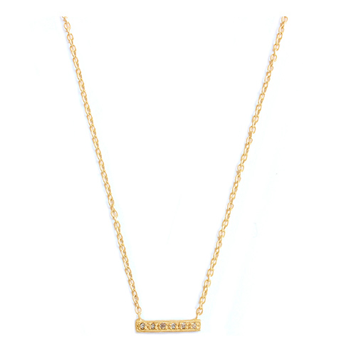 Collier Barette Diamant Enfant