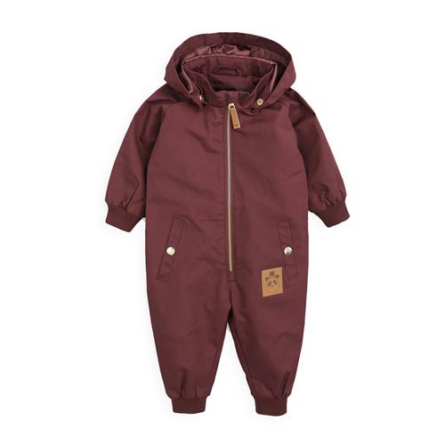 Combinaison bordeaux bébé