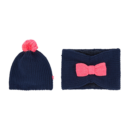 Ensemble bonnet et snood