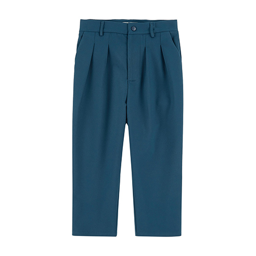 Pantalon carrot bleu