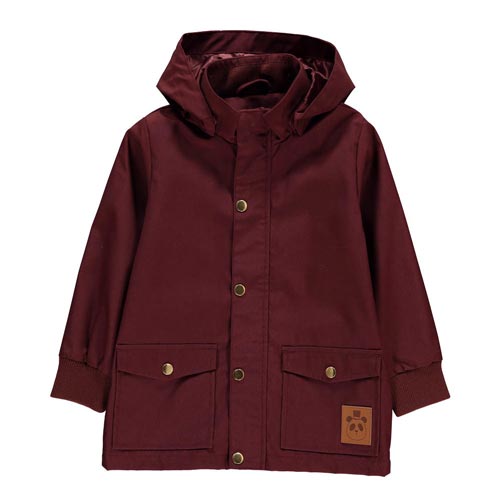 Parka Waterproof bordeau