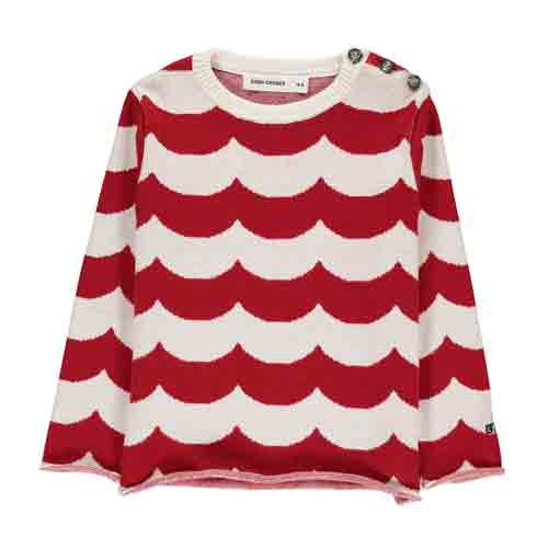 Pull Vagues bicolore