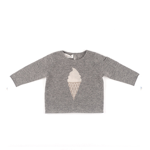 Pullover en Cachemire Glace