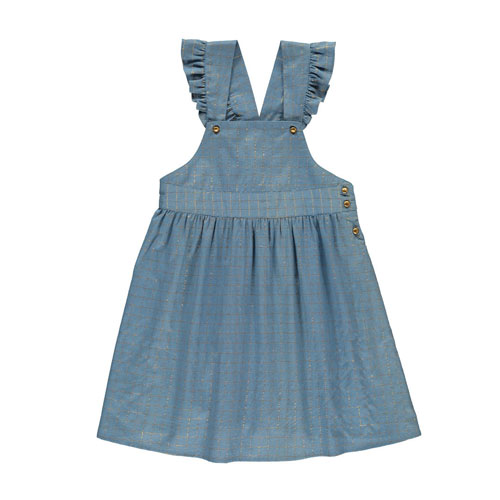 Robe à carreaux Lurex Alexandra