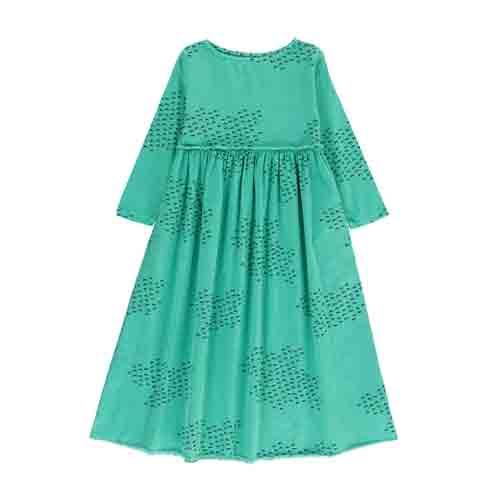 Robe Longue vert