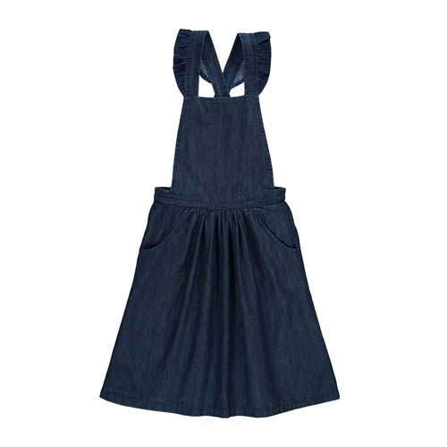 Robe salopette Chambray