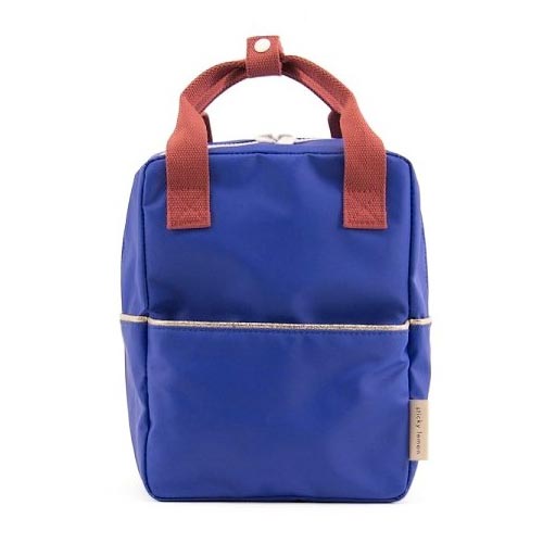 Sac bleu et bordeau