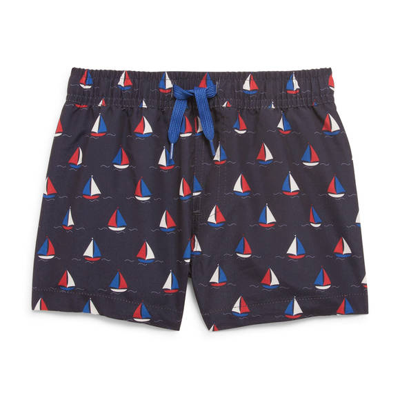 Short de bain bateaux