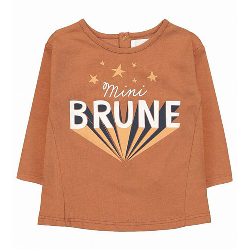 T-shirt Mini Brune