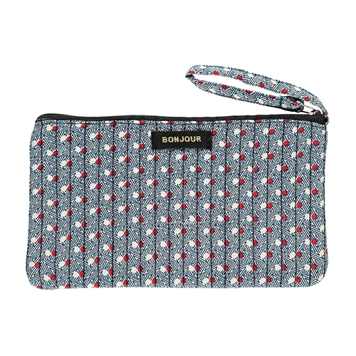 Trousse French Dot bleu