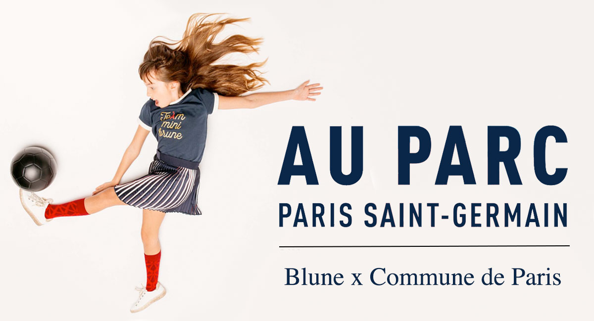 Nouvelle collab Blune x Commune de Paris x PSG